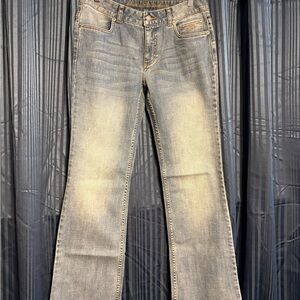 Harley-Davidson Faded Blue Boot Cut Jeans